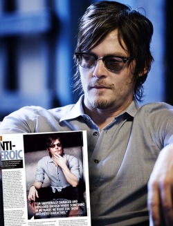 ennoia3:  Norman Reedus shot by Marcus Walters for Australia