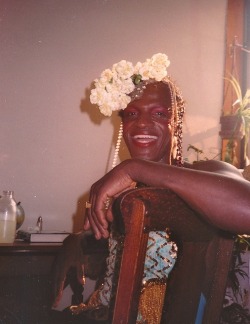 princesavenegas:  Marsha “Pay it no mind” Johnson.August