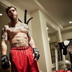 kit-harington: Tom Hardy |  by Greg Williams (May 2015) 