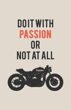 theswankyowl:  Triumph Bonneville Poster by InckedIron 