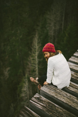 madeleinerobertsonphoto:  Casey, Vance Creek Bridge | full set here