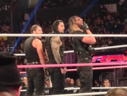 My view isn’t too bad! So happy the shield won! They are