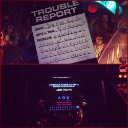 #troublereport #highscorethough #truth (at Ground Kontrol Classic