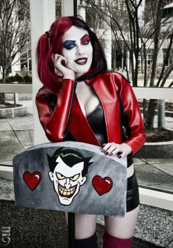 buckyy-barness:  Loving this picture of my New 52 Harley Quinn cosplay from March