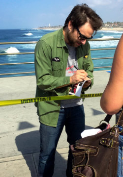 : charlie day filming promos for season 11 of It’s Always Sunny