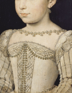 rougemanteau:  Clouet François, Portrait de Marguerite de