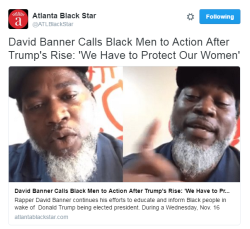 kill-samurai: nevaehtyler:   Rapper David Banner has brought