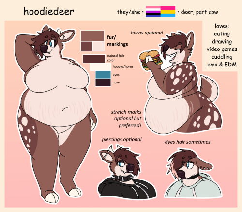 hoodiedeer:EVERYONE I FINALLY DID IT…… A PROPER REF SHEET….