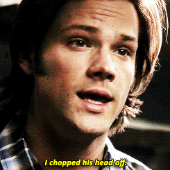 alonsyponds:  brothersintheimpala:  #dean is so proud (x)  Not