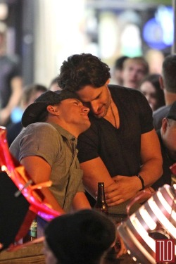 tomandlorenzo:  Freaking adorable! Channing Tatum and Joe Manganiello