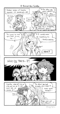 gebdraws: The new Camilla is from opposite land.I was completely