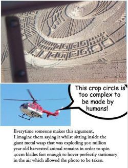 srsfunny:  Crop Circles Vs. Helicopterhttp://srsfunny.tumblr.com/