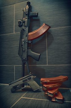 weaponslover:  Yugo SBR, Bakelite, and CZ P07 Urban Grey 