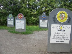 Rest in Creamy Peace (In a graveyard surrounded by a white picket fence on a grassy knoll at the Ben &amp; Jerry’s factory in Waterbury, Vermont lie the headstones of both especially beloved and particularly despised ice cream flavours, some that were