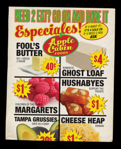 liartownusa:  Apple Cabin Foods No.11   These never get any less