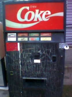 sixpenceee:  Seattle’s Mystery Soda Machine On the corner of