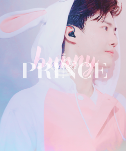 prince-chanyeol:  happy birthday to our bunny prince!  ♡  