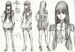 h0saki: Finished designs of Satsuki and Ryuko, illustrated by