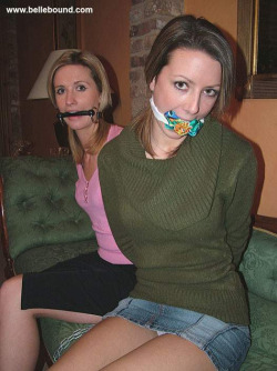 pantygaggedsluttybabe:  Gagged and degraded