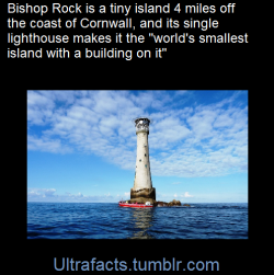 ultrafacts:    Bishop Rock is a small rocky ledge jutting out