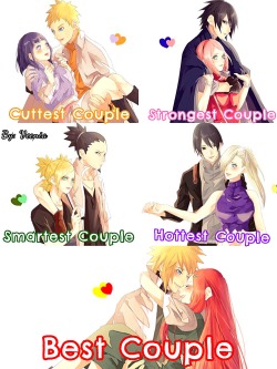 veenia:  Naruto Couples ❤️❤️   NaruHina , SasuSaku ,