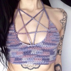 diam0nddear:  Pentagram Crop Tops by Lunarfox on Storenvy  Use