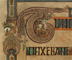 rapiddescent:  Details from The Book of Kells, (x) 