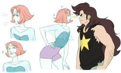 bored– doodled some 80s pearls and a greg