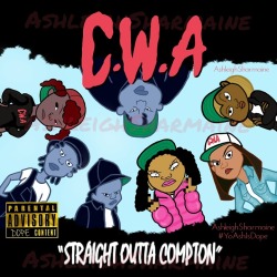 ashleighsharmaine:  N.W.A/ Straight Outta Compton C.W.A/ Straight