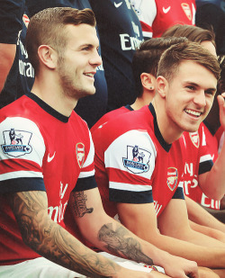 jvpoz:  Wilshere & Ramsey.