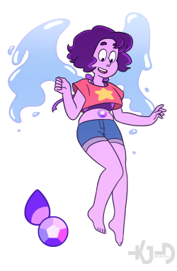 artifiziell:  Steven + Lapis Lazuli fusion edit: Added a w/o