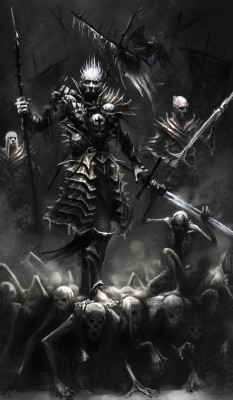 morbidfantasy21:Night King – Game of Thrones fan art by Lewis