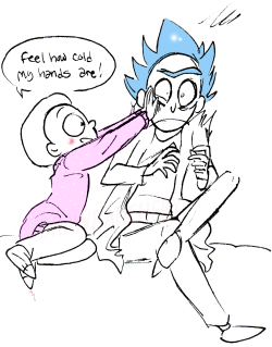 drawbauchery:  morty why 