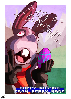 riendeer:  When he’s not flying his Arwing, Peppy Hare offers