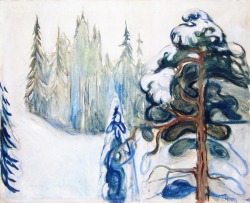 dappledwithshadow:  WinterEdvard Munch - 1899