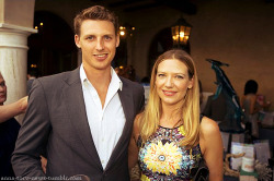 anna-torv-news:  Anna and her brother Dylan @ Oceana Summer Party