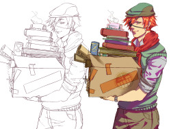 eienflower:  Doodling moooore Lavi cuz why not.Â  