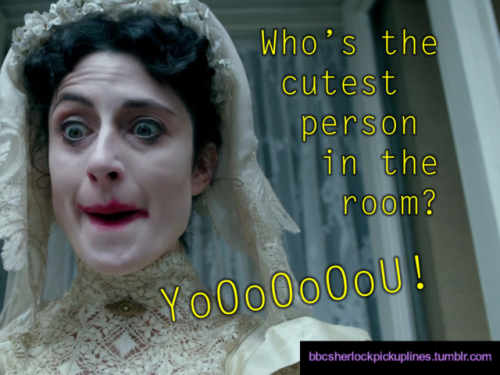 The best of The Abominable Bride pick-up lines, based on number of notes.I just realized I never did a photoset for this episode! #FlashbackFriday?