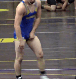 wrestleman199:  wrestler can’t stop grabbing his junk! something