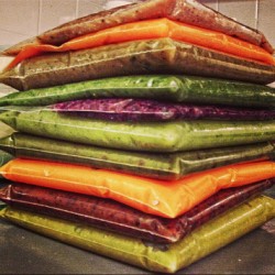 stoictia:  Stacks on stacks on stacks. Made some baby food, shared
