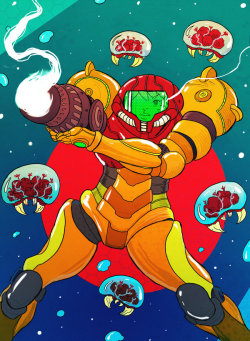 assorted-goodness:  Samus Aran Created by Devin Kraft Artist: