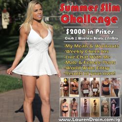 The Summer Slim Challenge is here! Click link in my bio for details