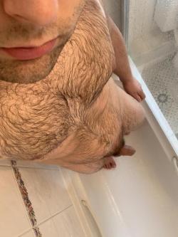 hairy-males:Just a little wet. 27 bi UK PM’s welcome ||| Hot