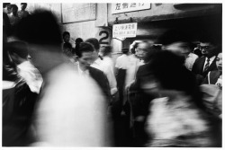 shihlun:  William Klein, Subway and Blur, Tokyo, 1961. 