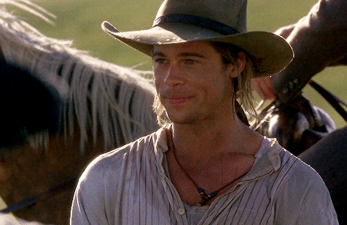 catalinabaylors:Brad Pitt as Tristan Ludlow in Legends of the