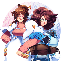 onsta:  Mei and Wicke outfit-swap, because I just had to~! 