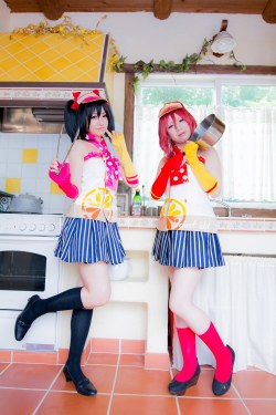 Love Live!Yazawa Nico & Nishikino Maki (Yuka & An) 4HELP