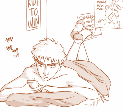 justicewetrust:      illimet asked: kinjou fukutomi, idk what