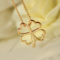 tbdressfashion:  Four Leaves Style Necklace free shipping activity