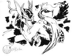 Last week ink doodle.have a Discord <3